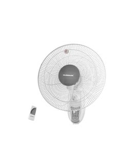 Buy Wall Fan With Remote Control 60W 60.0 W OMF1702 White/Grey in Saudi Arabia