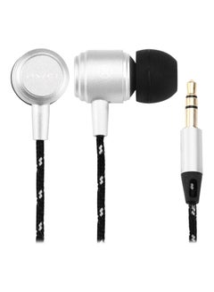 Buy ES-Q35 In-Ear Earphones Silver/Black in Saudi Arabia