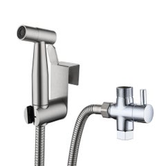 Buy Handheld Bidet Sprayer Silver 24centigram in Saudi Arabia