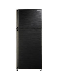Buy Double Door Refrigerator 450L 250.0 W SJ-58C(BK) Black in Egypt