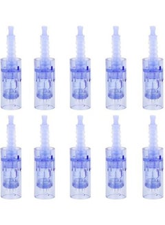 Buy Derma Ultima A6 Replaceable Cartridges 36Pins 10 Pcs Blue 8cm in Saudi Arabia