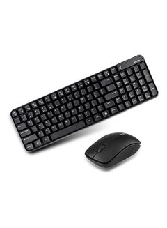 اشتري Mofii X190 Wireless Keyboard Mouse Combo أسود في الامارات