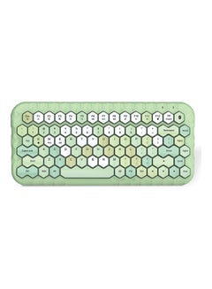 اشتري لوحة مفاتيح لاسلكية MOFII Honey BT متعددة الألوان مزودة بعدد 83 مفتاحا، مناسبة للهواتف وأجهزة التابلت واللابتوب، لون أخضر أخضر في الامارات