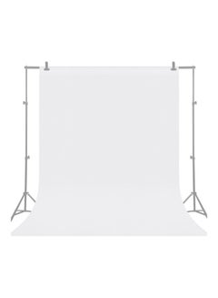 اشتري Durable Photography Backdrop Photo Studio Props Vinyl Material White في الامارات
