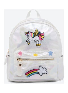 Buy Kids Unicorn Backpack White in UAE