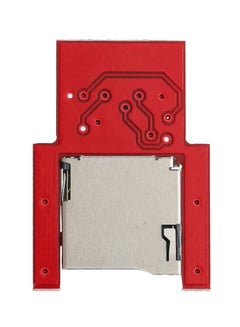 اشتري كرت محول لبطاقة الذاكرة Micro SD 22.5 x 19 x 4.5سم أحمر/فضي في الامارات