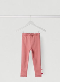 Buy Side Panel Relaxed Fit Joggers Pink Heart in UAE