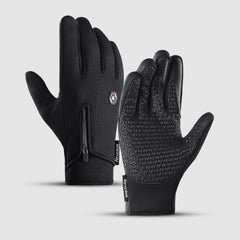 Buy Anti-Slip Full-Finger Bicycle Skiing Gloves 18cm in UAE