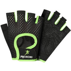 Buy Non-Slip Unisex Weightlifting Climbing Fitness Gloves 15cm in UAE