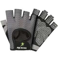 Buy Non-Slip Unisex Weightlifting Climbing Fitness Gloves 15cm in UAE