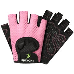 Buy Non-Slip Unisex Weightlifting Climbing Fitness Gloves 15cm in UAE