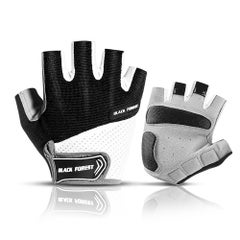 Buy Men Women Sports Bicycle Gloves 25cm in UAE