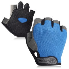 اشتري MTB Sport Bike Half Finger Cycling Gloves 15سم في الامارات