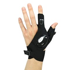 Buy 1-Piece Right/Left Hand Night Fishing Gloves With LED Light 15cm in Saudi Arabia