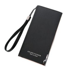 Buy Women's Long Simple Elegant Wallet Black in Saudi Arabia