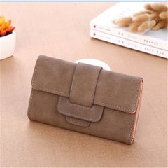 Buy High Quality Lightweight Ladies Wallet Brown in UAE