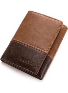 Buy Leather Wallet Brown in Saudi Arabia