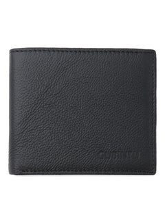 Buy Compartment Security Wallet Anti Theft Electromagnetic Shielding Leather Purse Black in Saudi Arabia