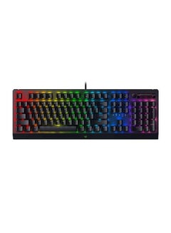 Buy BlackWidow V3 Gaming Keyboard - Tactile, Green Mechanical Switches, Chroma RGB Lighting, Programmable Macro Functionality - Black in UAE