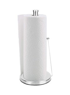 Buy Stainless Steel Vertical Paper Towel Holder Silver 32 x 18.7 x 2.9cm in UAE