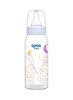 Buy Teddy Bear Funny Baby Feeding Bottle With Nipple Multicolor in Egypt