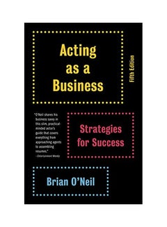 اشتري Acting As A Business Paperback 5 في الامارات