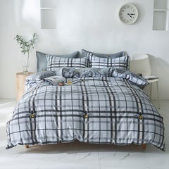 Buy 4-Piece Single Size Active Printed Bedding Set Polyester Multicolour in Saudi Arabia