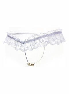 Buy Faux Pearl Panties White in UAE