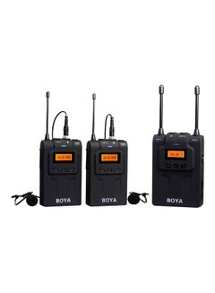 Buy BY-WM8 UHF Dual-Channel Wireless Microphone System BY-WM8 Black in UAE