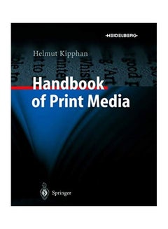 اشتري 2-Piece Handbook Of Print Media Technologies And Production Methods And Cd-Rom Set paperback english - 2001 في مصر