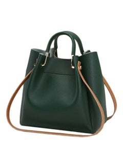 Buy Solid Shoulder Bag Green in Saudi Arabia