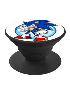 Buy Cartoon Printed Pop Socket Phone Holder Blue/White/Red in UAE