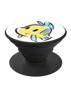 Buy Cartoon Printed Pop Socket Phone Holder White/Blue/Yellow in UAE