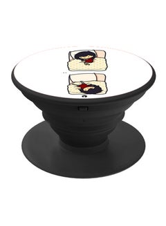 Buy Cartoon Printed Pop Socket Phone Holder White/Beige/Red in UAE