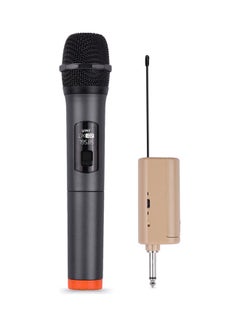 Buy Handheld Wireless Microphone I7295B Black in UAE