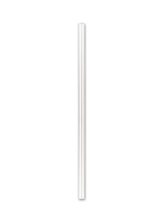 Buy Unwrapped Drinking Straw-Clear Polypropylene 250 Pieces Transparent 8x203mm in Saudi Arabia