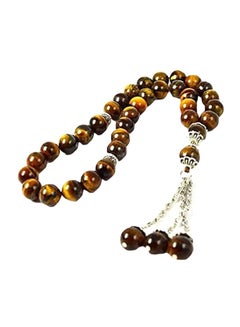 Buy Natural Tiger Eye Stone Beads Tasbih in Saudi Arabia