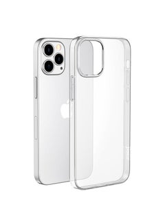 Buy Light Series Slim Soft TPU Case Cover For Apple iPhone 12 Pro Max Transparent in Saudi Arabia