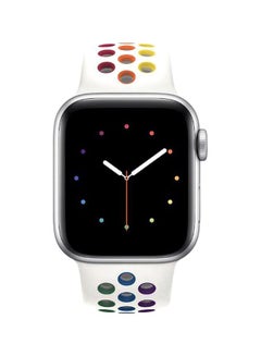 Buy Sport Silicone  Band For Apple Watch 38/40/41mm Multicolor in Saudi Arabia