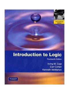 اشتري Introduction To Logic paperback english - 01 Oct 2010 في الامارات