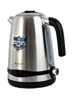 Buy Electric Kettle 1.7L 1.7 L 2200.0 W RE-1-111 Silver/Black in Saudi Arabia