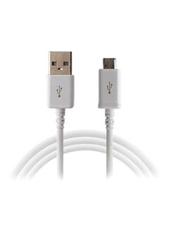 Buy Micro USB Data Sync Charging Cable 1M White in UAE