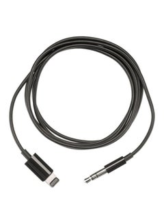 Buy Lightning To 3.5mm Audio Cable Black in UAE