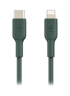 اشتري كابل USB-C إلى لايتنينج (كابل شحن سريع لأجهزة آيفون 14 و13 و12 أو الإصدارات الأقدم) كابل بوست شارج معتمد من MFi بطول 1 متر أخضر ميدنايت في السعودية