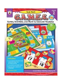 Buy Basic Math G.A.M.E.S. Grade 2: Games, Activities, And More To Educate Students paperback english - 30 Jun 2006 in UAE