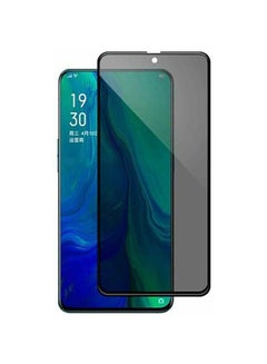 Buy Privacy Tempered Glass Screen Protector For Samsung Galaxy A71 Clear/Black in Saudi Arabia