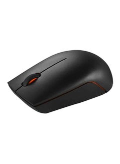 Buy 300 Wireless Compact Mice Black/White/Orange in UAE