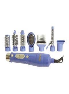 Buy 7-In-1 Hair Styler Purple in Saudi Arabia