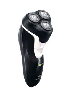 Buy Aqua Touch Wet And Dry Shaver Black/White in UAE
