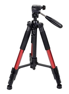 اشتري حامل ثلاثي محمول للكاميرا مخصص للكاميرات الرقمية ذات العدسة الأحادية العاكسة أسود/أحمر في السعودية